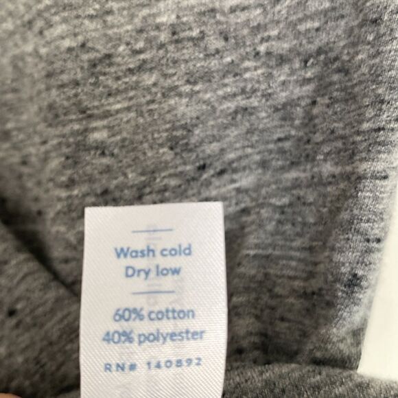 Marine Layer Heather Grey V Neck Short Sleeve - Picture 3 of 4